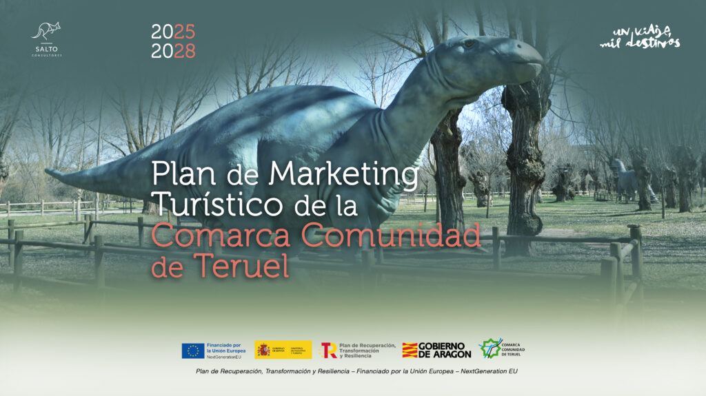 Portada Plan de Marketing Turístico Comarca Comunidad de Teruel